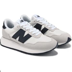 New Balance 237 Sneakers | White/Gray/Black |  Men’s 10.5